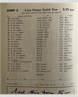 Entry List - BARC Goodwood [Marque] 1964