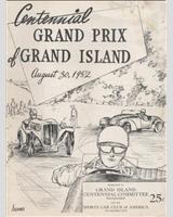 Programme Cover - Grand Island - Sports over 1500 cc 1952