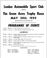 Schedule of Events - LASC Green Acres [Modified 1.5] 1959