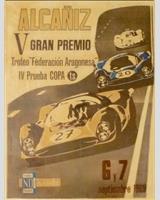 Programme Cover - Spanish SCC Alcaniz 1969