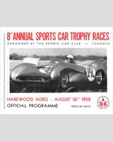 Programme Cover - Harewood Acres [SR] 1958