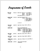 Schedule of Events - Harewood Acres [SR] 1958