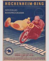 Programme Cover - Hockenheim Sports Car 2000 cc Race 1950