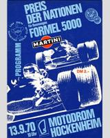 Programme Cover - Hockenheim [GT3.0/T2.0] 1970