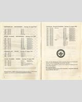 Schedule of Events - Hockenheim [GT] 1972