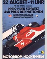 Programme Cover - European GT Championship Hockenheim 1972