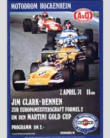 Programme Cover - DARM Hockenheim - Class GT over 2000 cc 1974