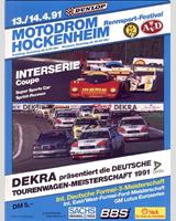 Programme Cover - Interserie Hockenheim 1991