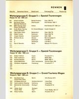 Entry List - Hohn [TS/GT+1.3] 1968