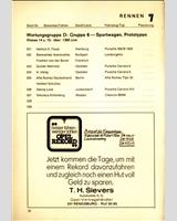 Entry List - Hohn [SP+1.3] 1968