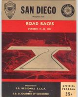 Programme Cover - Hourglass Field [Ladies+Sedan+FII+FIII] 1957