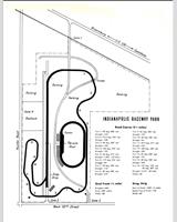 Track Map - Indianapolis 200 Miles 1963