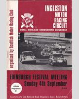 Programme Cover - SMRC Ingliston [Clubman] 1966