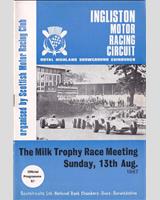 Programme Cover - SMRC Ingliston [Clubman] 1967