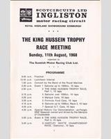 Schedule of Events - SMRC Ingliston [Special GT] 1968