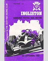 Programme Cover - SMRC Ingliston [Special GT] 1968