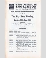 Schedule of Events - SMRC Ingliston [Production] 1969
