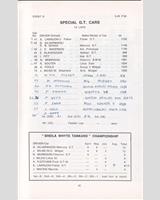 Entry List - SMRC Ingliston [Special GT] 1969