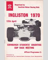 Programme Cover - SMRC Ingliston [Special GT] 1970