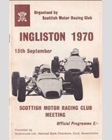 Programme Cover - SMRC Ingliston [Special GT] 1970