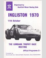 Programme Cover - SMRC Ingliston [Special GT] 1970