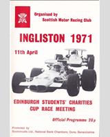 Programme Cover - SMRC Ingliston [Special GT] 1971