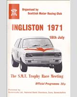 Programme Cover - SMRC Ingliston [Special GT] 1971