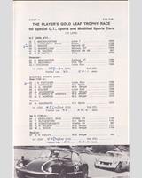 Entry List - SMRC Ingliston [Special GT] 1971