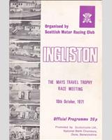 Programme Cover - SMRC Ingliston [Special GT] 1971