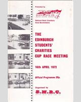 Programme Cover - SMRC Ingliston [Special GT] 1972