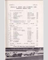 Entry List - SMRC Ingliston [Special GT] 1972