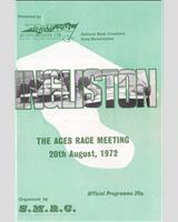 Programme Cover - SMRC Ingliston [Special GT] 1972