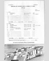 Entry List - SMRC Ingliston [Special GT] 1973
