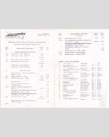 Schedule of Events - SMRC Ingliston [Special GT] 1973