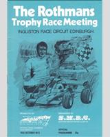 Programme Cover - SMRC Ingliston [Special GT] 1973