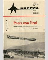 Programme Cover - Preis von Tirol [GT] 1961