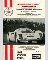 Programme Cover - Preis von Tirol [GT] 1966