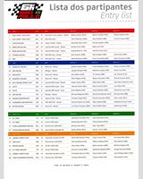 Entry List - Interlagos 6 Hours 2012