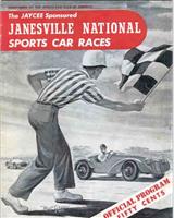 Programme Cover - SCCA National Janesville [CP+FP] 1953