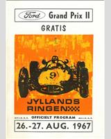 Programme Cover - GP Jyllandsringen 1967