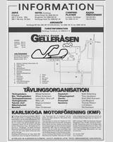 Track Map - Swedish GTR Championship Gelleråsen 1999
