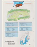 Track Map - Kemora 500 Kilometres 1991
