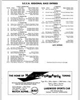 Entry List - SCCA Regional Kent [EP+FP+GP+HP+HM+Sedan] 1965