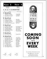 Entry List - SCCA Regional Kirker Creek [CM+DM+EM+FM+GM+DP] 1966