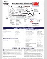 Track Map - Swedish GTR Championship Knutstorp 1999