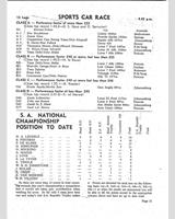 Entry List - Kyalami South African Festival - Sports 1963