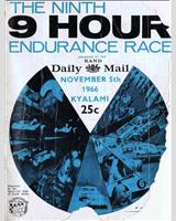 Programme Cover - Kyalami 9 Hours 1966