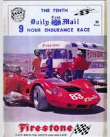 Programme Cover - Kyalami 9 Hours 1967
