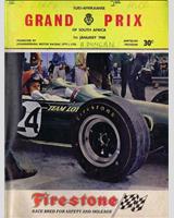 Programme Cover - STP Sports Car Kyalami 1968