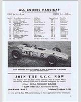 Entry List - Kyalami Handicap 1968